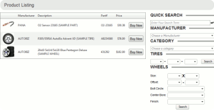 Product Listings